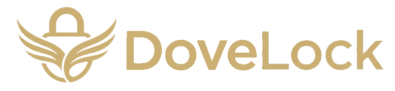 DoveLock- ApprovedLogo – Tansparent – Gold
